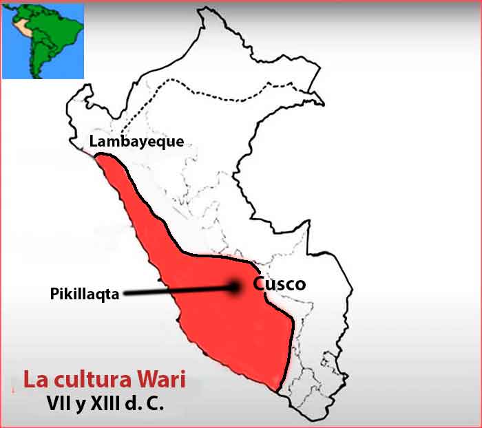 donde se ubica la cultura wari