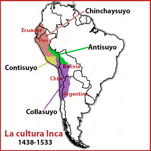 ubicación de la cultura inca